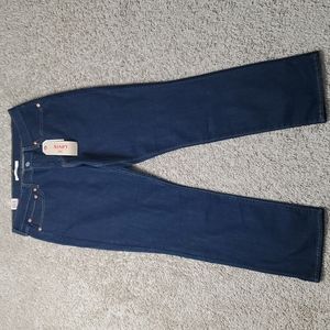 NEW Levi's Men pants Jean relaxed straight 4 pocket blue  sz 30x32